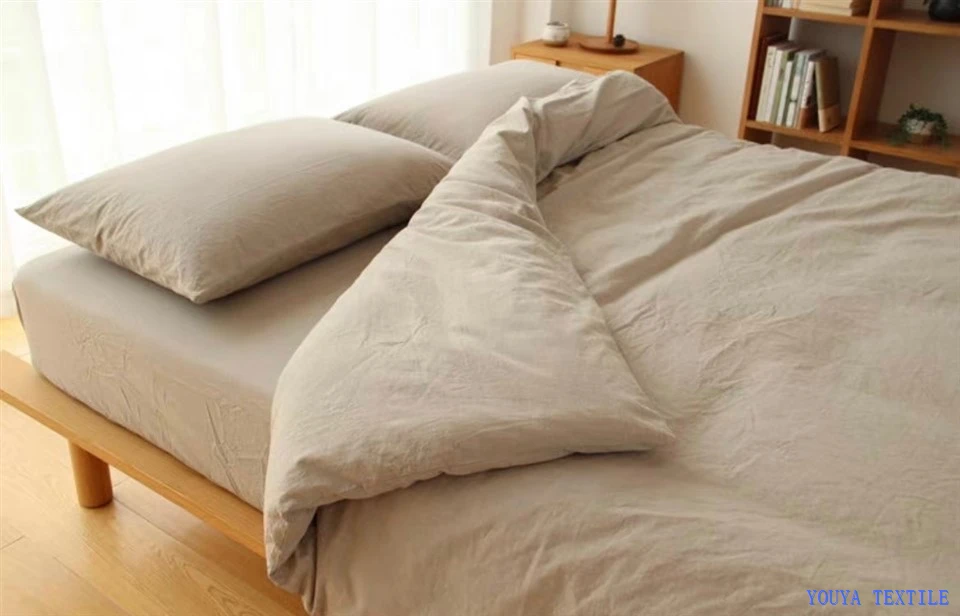Pleated Finish Fabric Bed Set